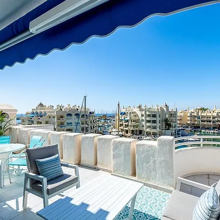 Puerto De Vacacional Con Vistas Al Mar Y Yates Tres 2 Baños Benalmádena